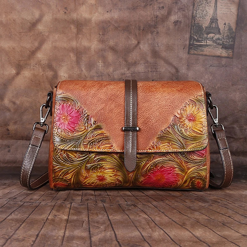 Tasche Valentina Vintage – Aus echtem Premium-Leder