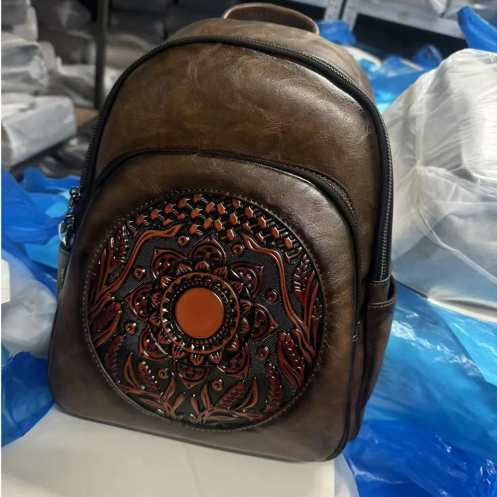 Rucksack Atlas Vintage – Große Kapazität