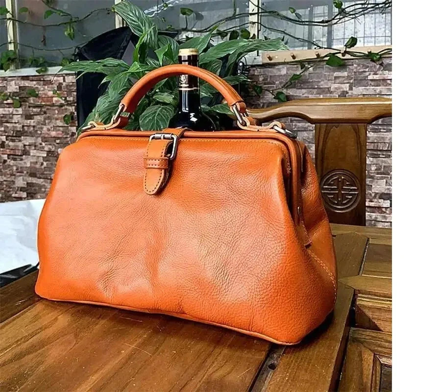 Arzttasche Valentina Vintage – Aus echtem Premium-Leder
