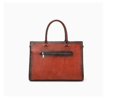 Tote Florença Vintage – Aus hochwertigem Naturleder