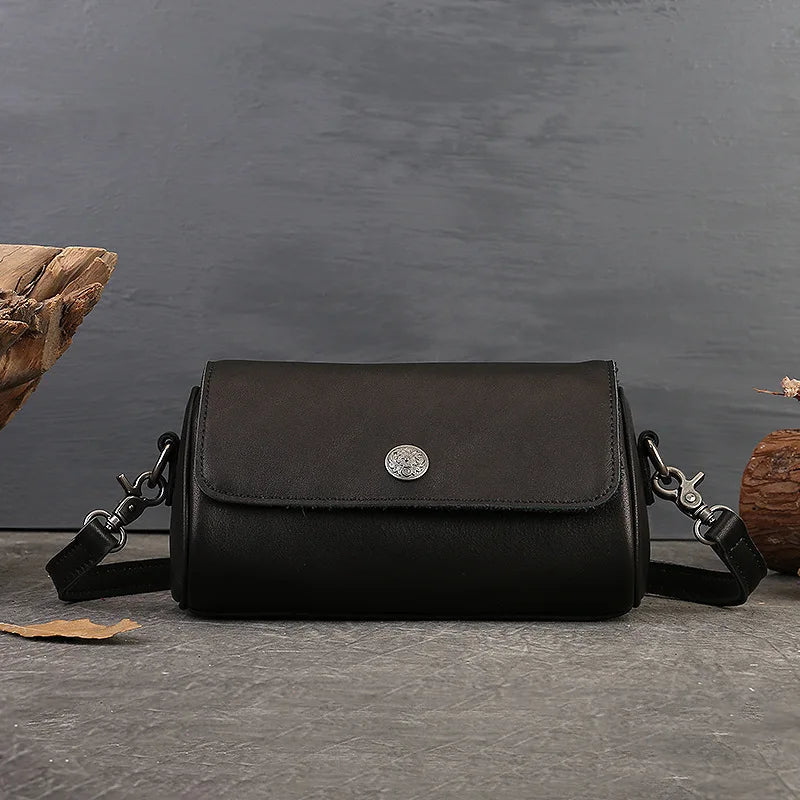Tasche Capri Vintage – Kompaktes echtes Leder
