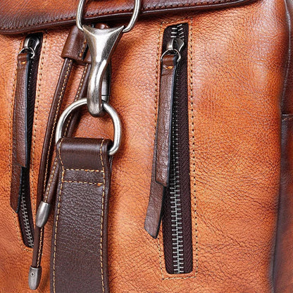 Rucksack Nordica Vintage – Aus echtem Leder