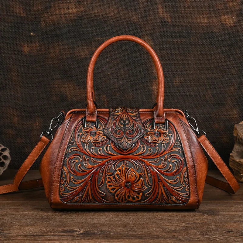 Tote Amélia Vintage – Florales Finish in hoher Qualität
