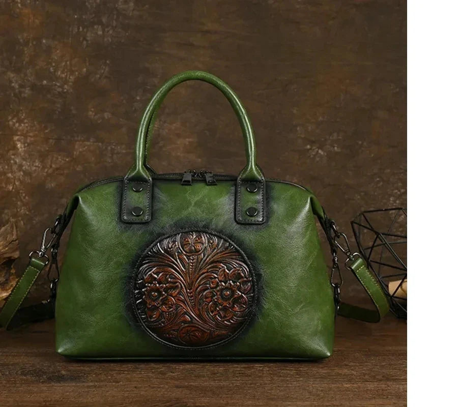 Boston-Tasche Carolina Vintage – Elegantes Design in hoher Qualität