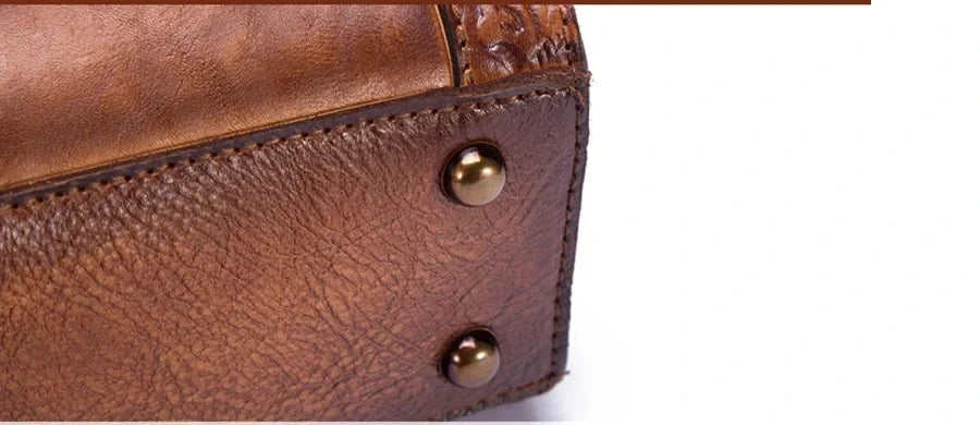 Tasche Alba Vintage – Aus echtem Premium-Leder